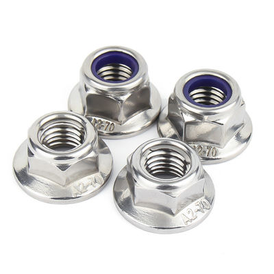 Requisitos M2-M64 Grado 4 8 Nuca de cerradura con superficie plissada con zinc