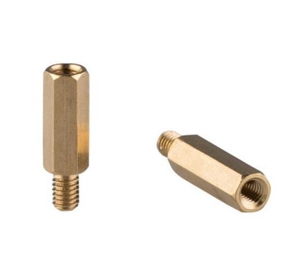 Grado 4.8 DIN estándar conector de latón de tuercas eléctricas con y estándar