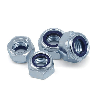 DIN985 Cerradura negra galvanizado Hex Nut Grado 4.8/6.8/8.8/10.9/12.9 de sujetador