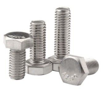 Grado de construcción SUS304 de acero inoxidable, cabeza hexagonal, perno y tuerca Din933 para construcción