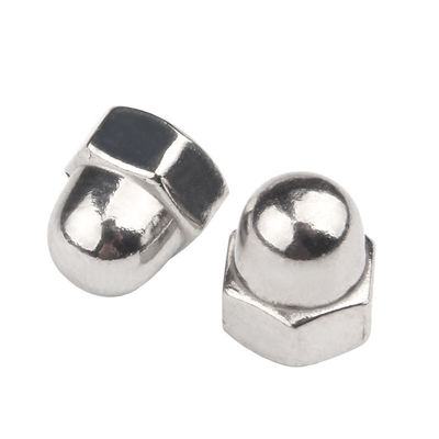 Construcción M2-M30 Fijación 304 acero inoxidable Hexagonal cabeza redonda de la nuez con cubierta decorativa