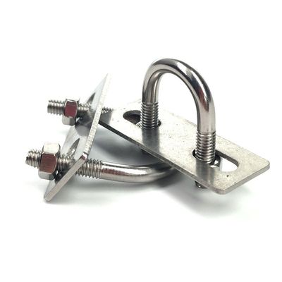 Se proporcionan muestras gratuitas de abrazadera de perno para tuberías M6-M64 de acero al carbono/acero inoxidable