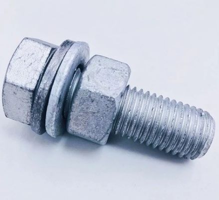 Bolsillo galvanizado por inmersión en caliente de grado industrial DIN933 DIN934 para un rendimiento duradero