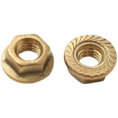 M2-M30 Noca de bloqueo de nylon de acero inoxidable 304 simple DIN6923 para aplicaciones de carga pesada