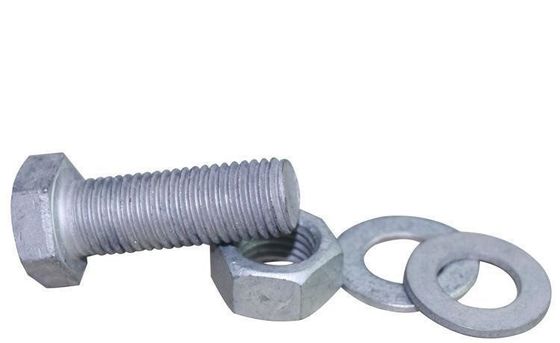 Bolsillo galvanizado por inmersión en caliente de grado industrial DIN933 DIN934 para un rendimiento duradero