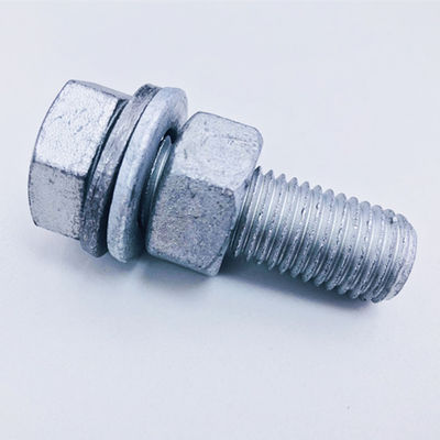 Bolsillo galvanizado por inmersión en caliente de grado industrial DIN933 DIN934 para un rendimiento duradero