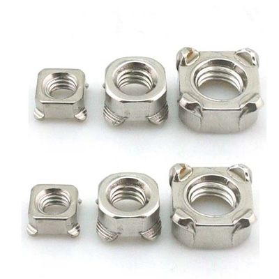 Sistema de medición métrica de la industria automotriz 304 de acero inoxidable Hexagonal de nuez soldada