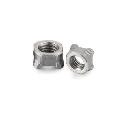 Sistema de medición métrica de la industria automotriz 304 de acero inoxidable Hexagonal de nuez soldada