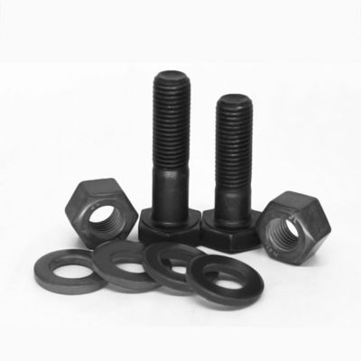 M9 M10 M38 M42 M50 M72 Bolsas hexagonales de acero hexagonal de óxido de carbono negro