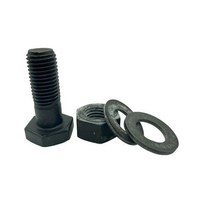 M9 M10 M38 M42 M50 M72 Bolsas hexagonales de acero hexagonal de óxido de carbono negro