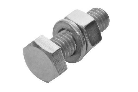 Cerrojos y tuercas hexagonales de acero inoxidable 304 de alta precisión para aplicaciones de alta temperatura