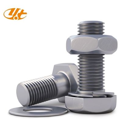 DIN ANSI HDG Cerrojo hexadecimal de rosca completa para aplicaciones industriales espesor MM10-MM500