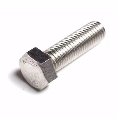 Finitura plana de acero inoxidable Hex cabeza pernos de nueces Lavadoras con opciones personalizables