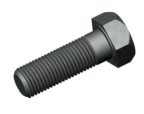 Acero inoxidable de alta resistencia Hexagonal Nut Galvanizado y Fundamento Hex Head Cerrojo de Fijación DIN931