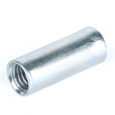 201/304 Noca de unión de tornillo cilíndrica de acero inoxidable estándar con acabado zincado