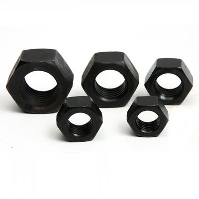 Nucleo hexagonal de soldadura oxidada oscurecida de grado 8.8 para el sistema métrico de medición