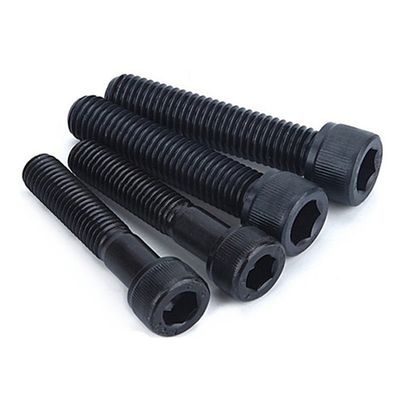 Acero negro DIN 912 12.9 Hex Allen Cerrojo M8 M25 Grado 12.9 Certificado ISO9001