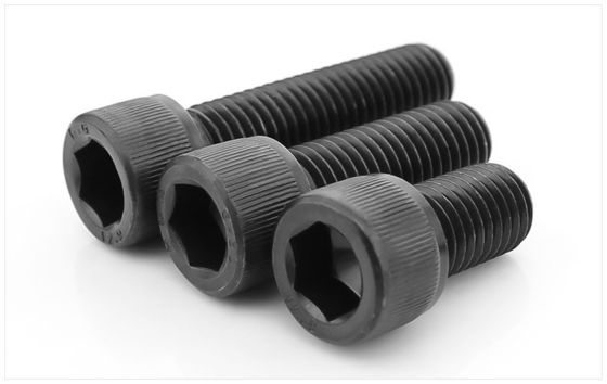 Acero negro DIN 912 12.9 Hex Allen Cerrojo M8 M25 Grado 12.9 Certificado ISO9001