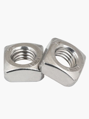 Métrico M3-M12 304 acero inoxidable de cuatro esquinas de soldadura de nuez DIN928 de alta resistencia de paso de soldadura de tornillo