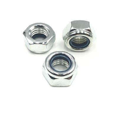 Accesorios de acero hexadecimal de todos los metales con zinc Grado 12.9 Cerrojo y tuerca Cerradura de tuerca DIN 980