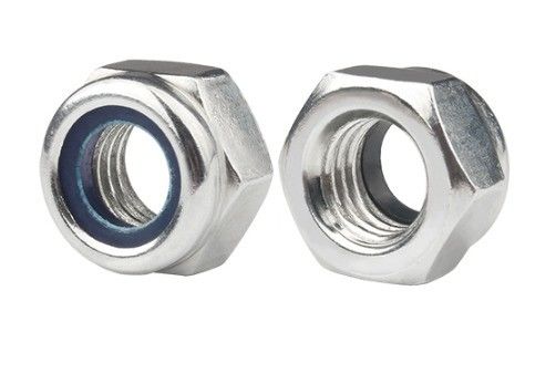 Accesorios de acero hexadecimal de todos los metales con zinc Grado 12.9 Cerrojo y tuerca Cerradura de tuerca DIN 980