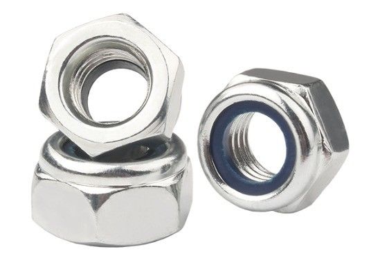 Accesorios de acero hexadecimal de todos los metales con zinc Grado 12.9 Cerrojo y tuerca Cerradura de tuerca DIN 980