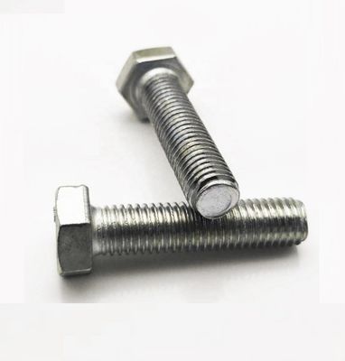 9mm zincado de acero inoxidable Hex Nut y perno Zinc acabado para la versatilidad
