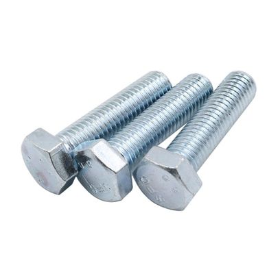 9mm zincado de acero inoxidable Hex Nut y perno Zinc acabado para la versatilidad