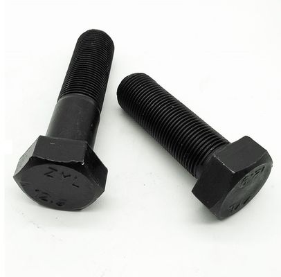 9mm zincado de acero inoxidable Hex Nut y perno Zinc acabado para la versatilidad