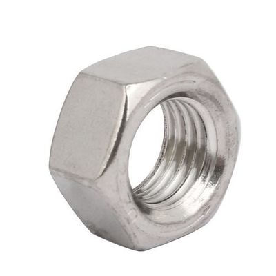Industria automotriz galvanizado blanco azul zincado Hex Nut DIN934 pernos y tuercas
