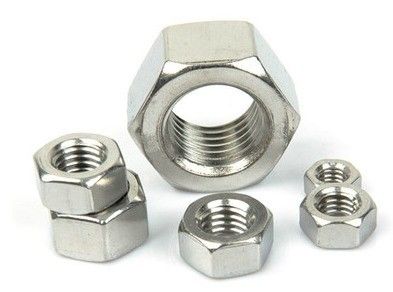Industria automotriz galvanizado blanco azul zincado Hex Nut DIN934 pernos y tuercas