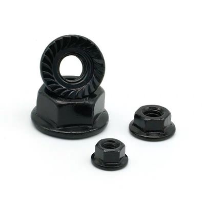 M10-M30 Nuez de engrosamiento de brida hexadecimal con placa de almohadilla Nuez de zinc certificada ISO9001