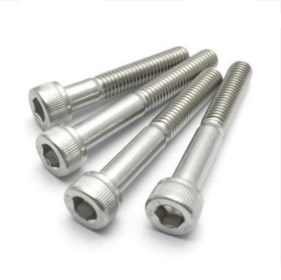 DIN912 Estándar de acabado plano Hexágono de cabeza de enchufe con tapa de tornillo M2 M2.5 M3 M4 M5 M6 M8