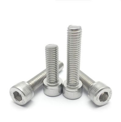 DIN912 Estándar de acabado plano Hexágono de cabeza de enchufe con tapa de tornillo M2 M2.5 M3 M4 M5 M6 M8