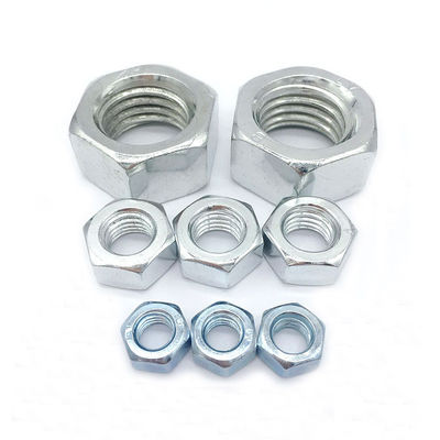 M10 DIN 934 Finished Zinc Plated Hex Nuts M6-M36 Clase 4.8 8.8 10.9 12.9 para la construcción