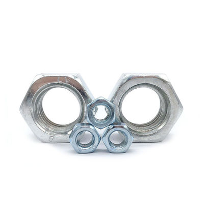 M10 DIN 934 Finished Zinc Plated Hex Nuts M6-M36 Clase 4.8 8.8 10.9 12.9 para la construcción