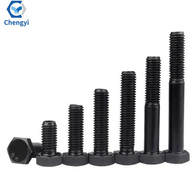 Lavadora de tuercas hexadecimal negra con cerrojo hexadecimal negro 8.8 12.9 grado con el estándar DIN