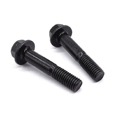 Acero inoxidable y carbono M6 M8 M25 Revestimiento de zinc Din6921 Cerrojo hexagonal con brida y tuerca