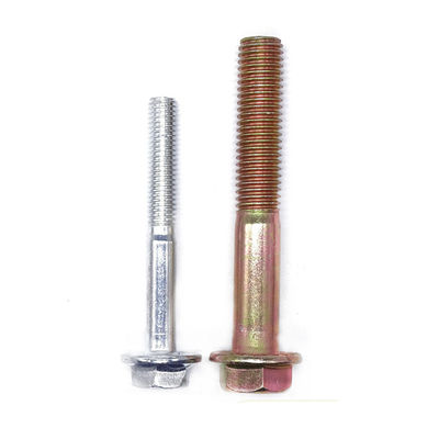 Acero inoxidable y carbono M6 M8 M25 Revestimiento de zinc Din6921 Cerrojo hexagonal con brida y tuerca