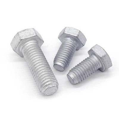 Bolsas hexagonales de alta resistencia HDG galvanizadas en caliente DIN933 DIN931 para acero