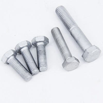 DIN931 DIN933 M6-M36 Dacromet Hexágono Hex cabeza pernos Hexágono ANSI Hexágono UNC UNF