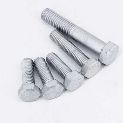 DIN931 DIN933 M6-M36 Dacromet Hexágono Hex cabeza pernos Hexágono ANSI Hexágono UNC UNF