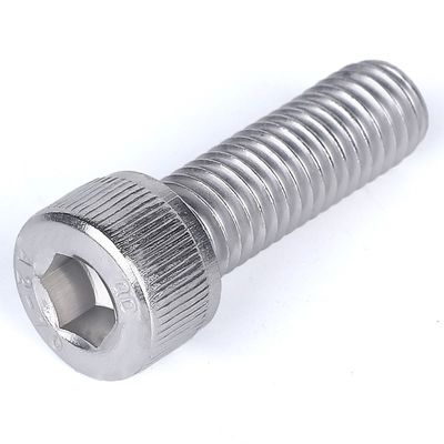 Acero inoxidable mecánico SS 304 316 316L Cabeza cilíndrica Hexágono Enchufe hexagonal Allen Cerrojo clave DIN912