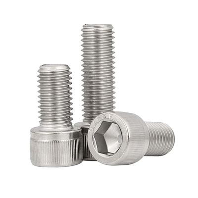 Acero inoxidable mecánico SS 304 316 316L Cabeza cilíndrica Hexágono Enchufe hexagonal Allen Cerrojo clave DIN912