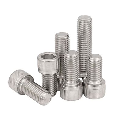 Acero inoxidable mecánico SS 304 316 316L Cabeza cilíndrica Hexágono Enchufe hexagonal Allen Cerrojo clave DIN912