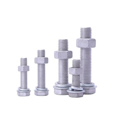 Cerrojos galvanizados para energía eólica fotovoltaica 4.8/6.8/8.8/10.9/12.9 Distribuidor de grado