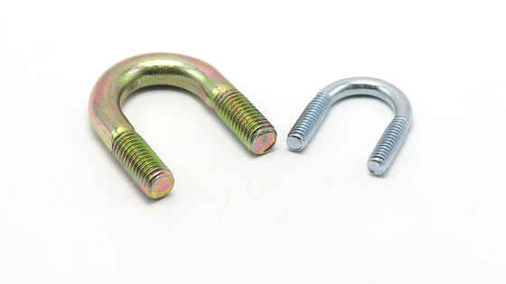Clampada galvanizada en forma de U para fijación fuerte y duradera en cualquier entorno