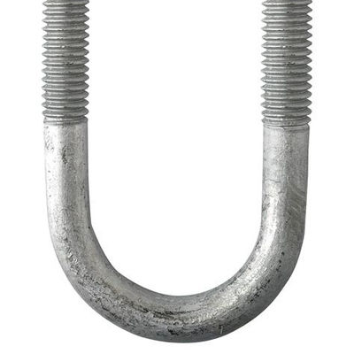 Clampada galvanizada en forma de U para fijación fuerte y duradera en cualquier entorno