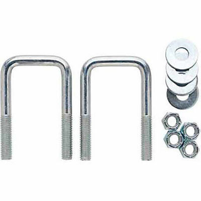 Clampada galvanizada en forma de U para fijación fuerte y duradera en cualquier entorno