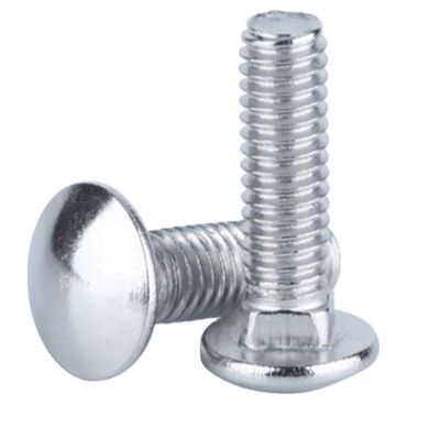 304 de acero inoxidable cabeza de carrocería semicircular perno M6-M16 DIN603 grado 8.8 Galvanizado